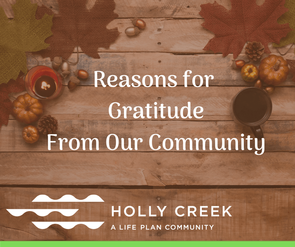 gratitude from our community