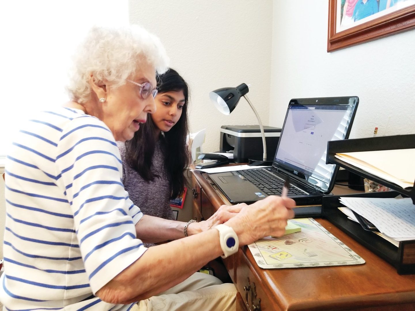 Teaching technology to older adults