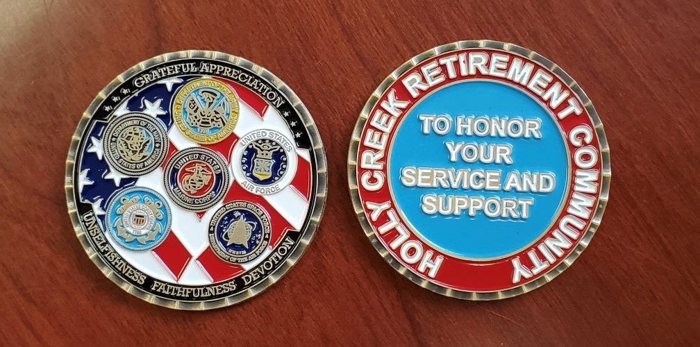Holly Creek Challenge Coins