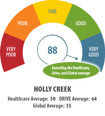Holly Creek's Workplace Culture Score 2024