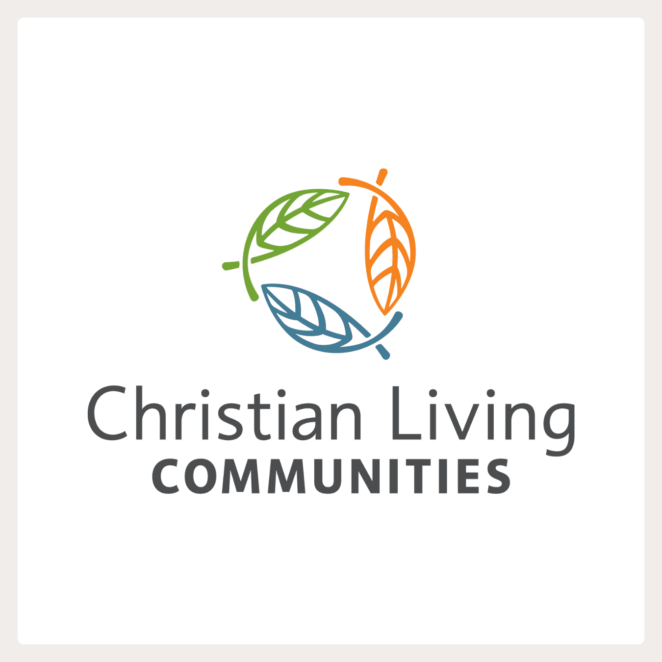 Holly Creek Senior Living Community in Centennial, CO - christian living communities logo with border