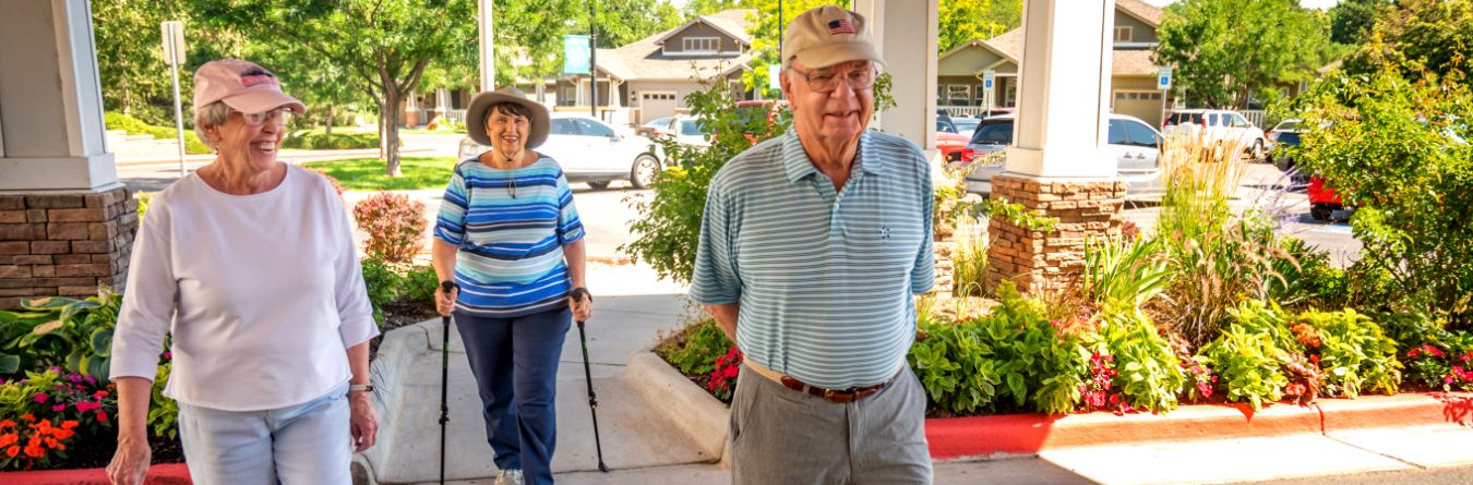 Holly Creek residents returning to community after going for a walk