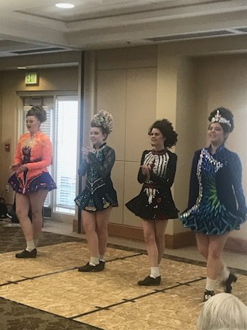 The Wick Irish Dancers Perform at Holly Creek