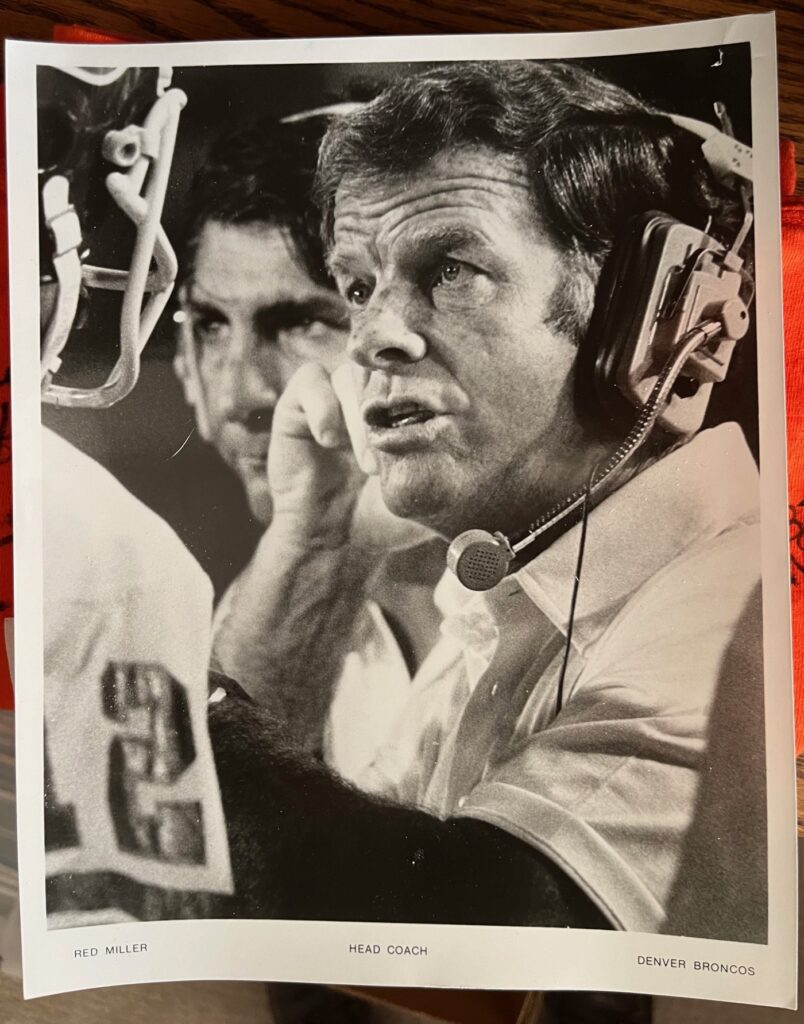 blank and white photos of football coach