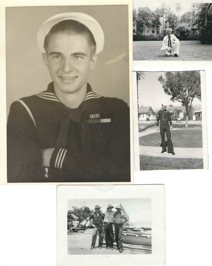 Photos of Roy during his time in the service.