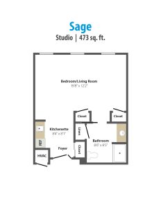 sage floor plan