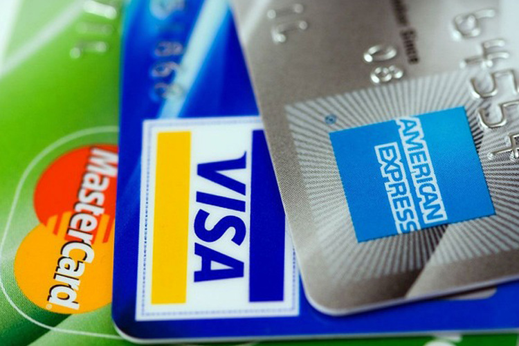 holly creek close up of credit cards