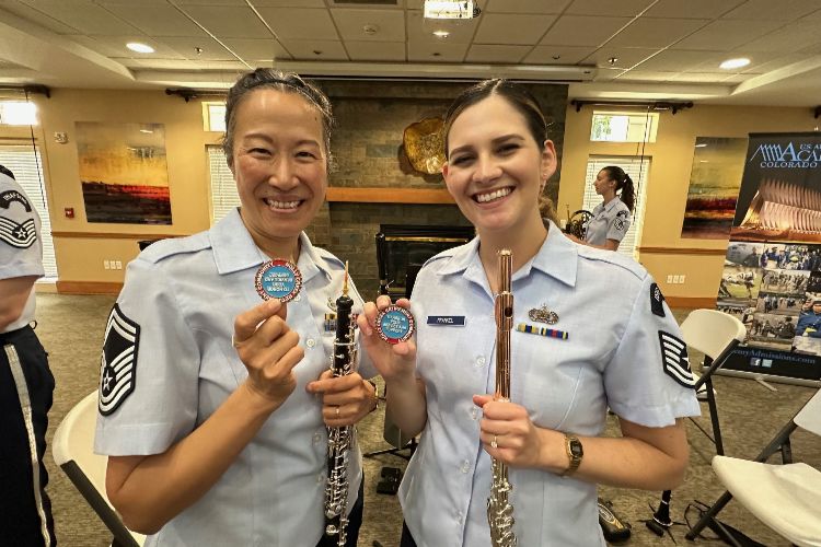 rampart winds members with challenge coins