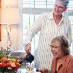 holly creek resident hosts dinner party