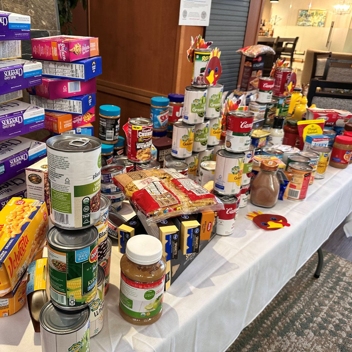 holly creek s 2025 food drive