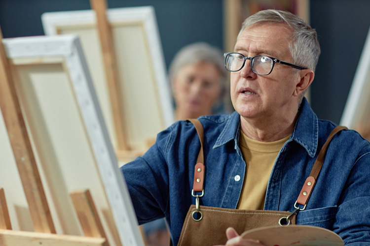holly creek senior man painting holly creek senior man painting