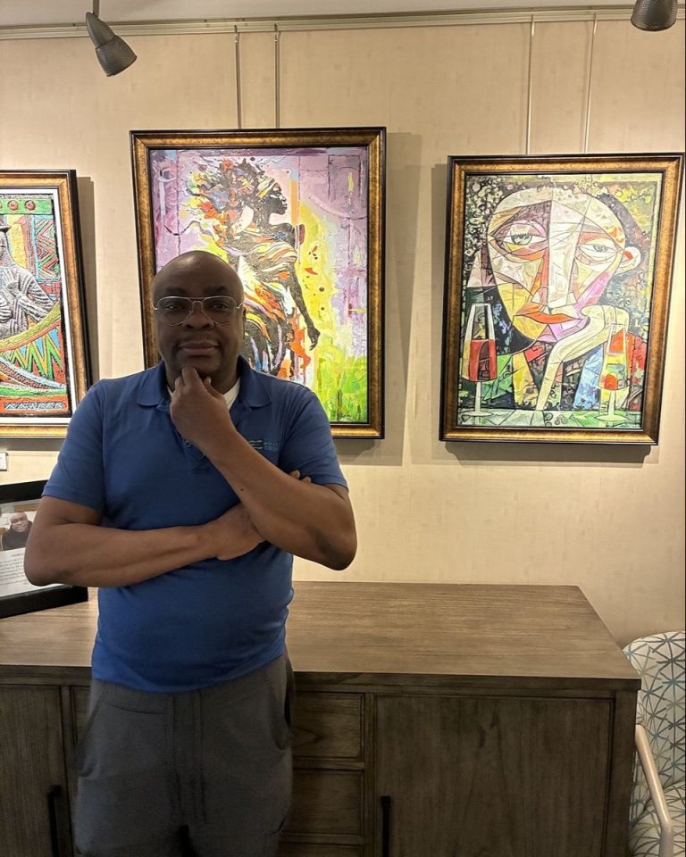 George Nikoro shares original artworks