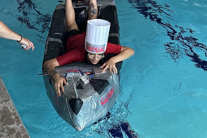 Holly Creek Regatta pool race