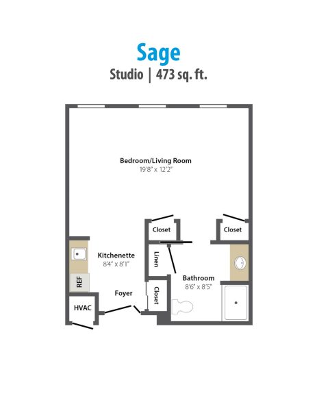 sage floor plan